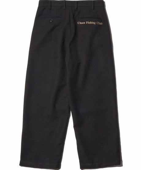 Two Tuck Normal Pants BLACK