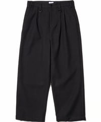 Two Tuck Normal Pants BLACK