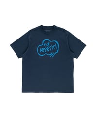 ポップボンTシャツネイビー