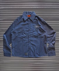 Dead Stock Work Shirts TC Stripe / Size02,06
