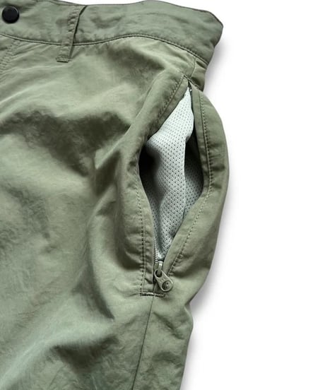 RWCHE "SESSION NYLO PANTS -SNOW TYPE-" - LEAF GREEN-