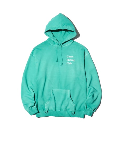 Logo Pigment Hoodie GREEN