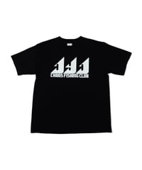 ニードルTシャツ 半袖 ブラック