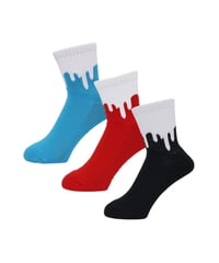 LIXTICK DRIP SOCKS 3PACK (REVERSE)