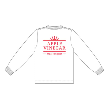 AVMS Long Sleeve Tee / White