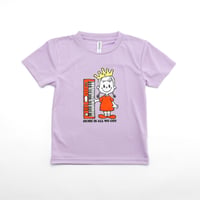 Kid's Dry Tee "Girl" / Lavender
