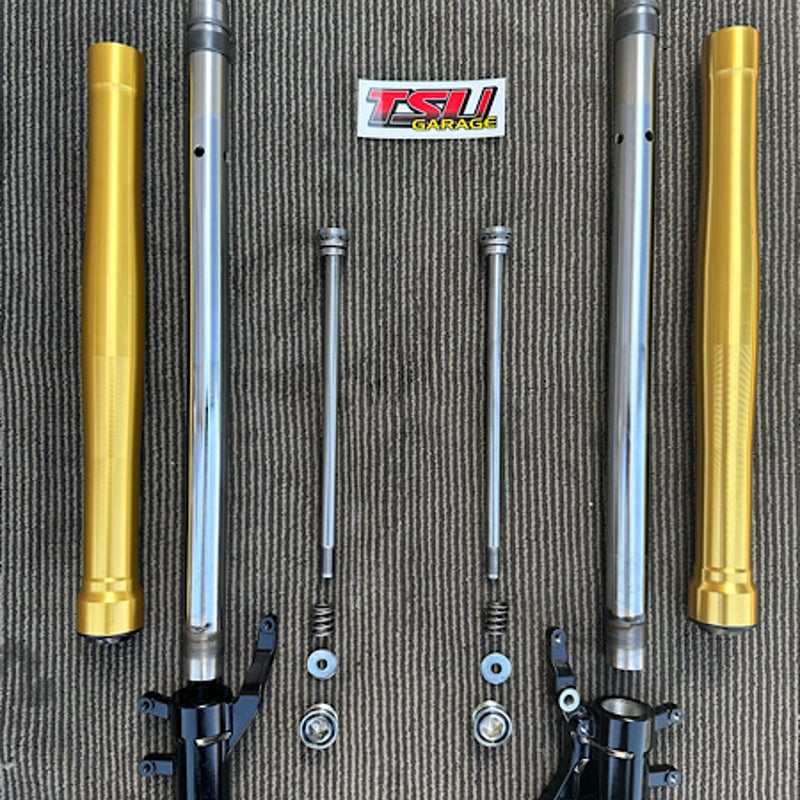 Garage T&F ステンレス フロントフォーク用パーツ Amazon | バイクパーツセンター(Bike Parts Center) フロントフォーク