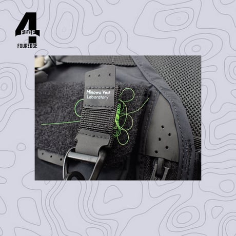 Minowa Vest Laboratory  high-spec 3way trout vest