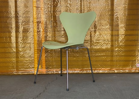 Fritz Hansen / Arne Jacobsen / Series 7 Chair / Lemon Lime