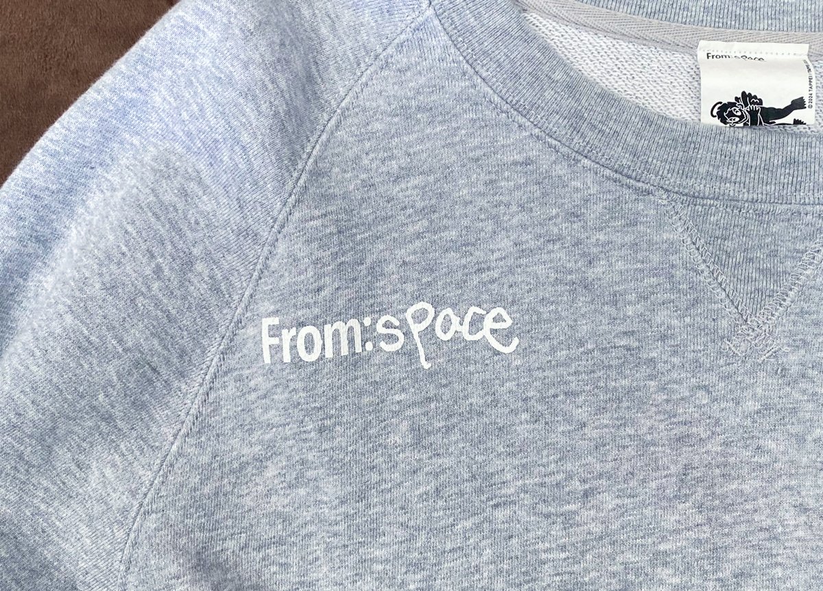 Tappei From:Space グレー トレーナー 個展限定 Tappei / From:Space 限定スウェット / グレー / L | UNITORA