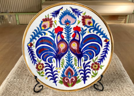 DAKAS CERAMIC ギリシャ製 ビンテージプレート
