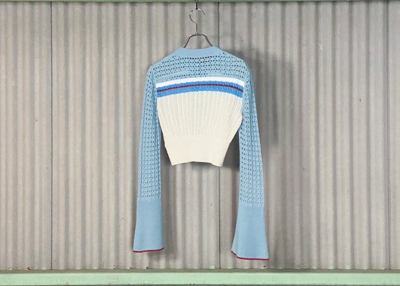 Mame Kurogouchi（マメ クロゴウチ） フレアスリーブニット