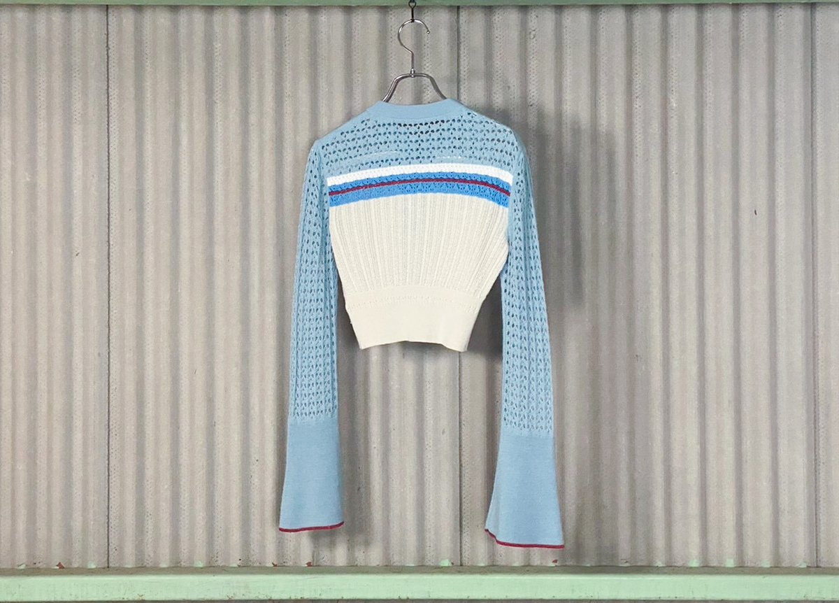 Mame Kurogouchi（マメ クロゴウチ） フレアスリーブニット