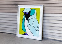 谷口小夏 minor role(green) 2021 シルクスクリーン | UNITORA