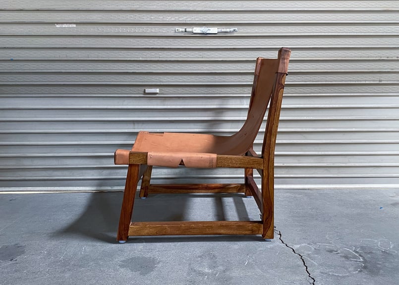 vintage Leather Lounge Chair レザー ラウンジチェア パーソナルソ