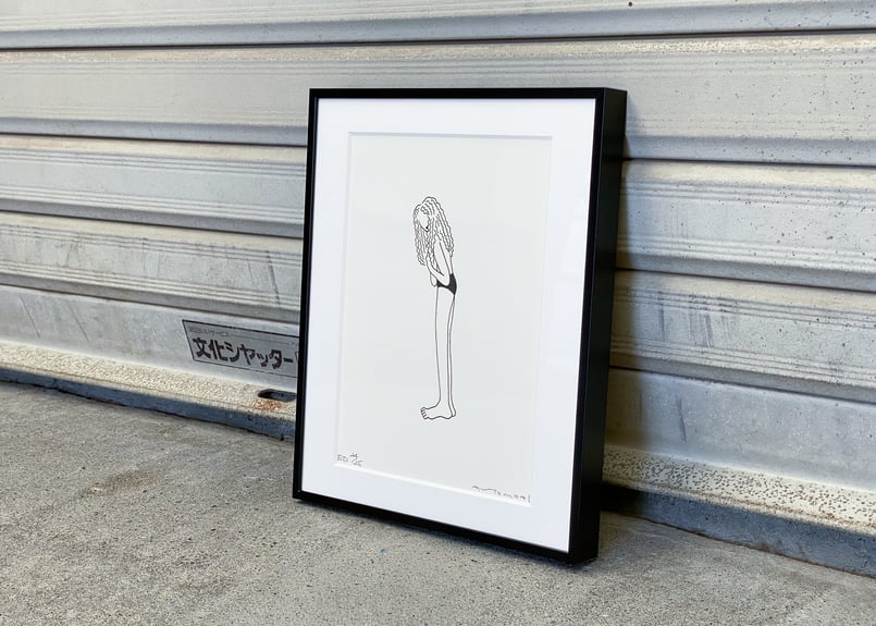 オートモアイ / AUTO MOAI/シルクスクリーン/ED24/25 /直筆サイン入り