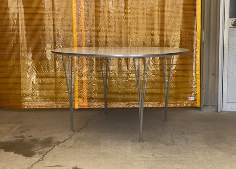 【Fritz Hansen】/ B TABLE/ vintage 1986年製 / W115×D115