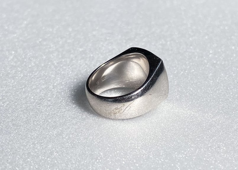 トムウッド　シグネットリング　10号　サイズ50 TOMWOOD ユニセックス TOMWOOD - Kay Ring Polished Onyx / シグネットリング