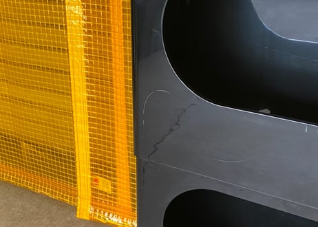 【B-LINE】Boby Wagon / ビーライン ボビーワゴン 3段2トレイ ブラック（専用アクリル板付）