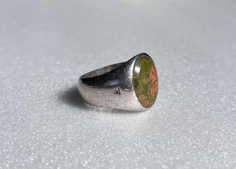 TOM WOOD トムウッド マラカイト オーバルリング / malachite stone oval ring