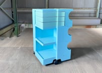 希少 廃盤カラー B-LINE BobyWagon ボビーワゴン ブルー 3段3トレイ