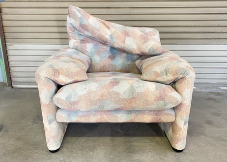 Cassina Maralunga 1Pソファ（ビンテージ・希少柄）