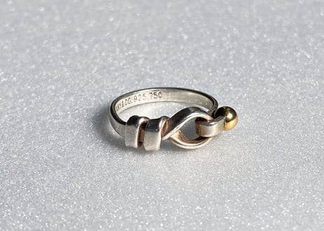 Tiffany & Co. ティファニー / フックアイリング シルバー925（9.5号）