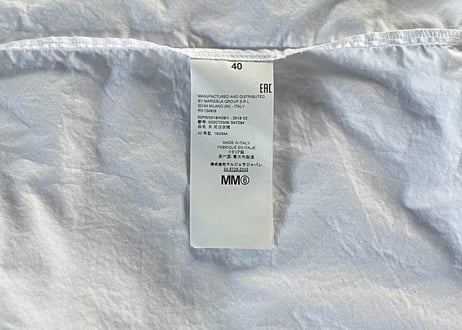 MM6 Maison Margiela （エムエムシックスメゾンマルジェラ）  シャツワンピース