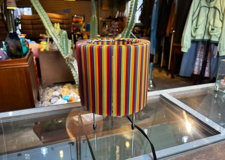 Vintage Style / Rainbow Table Lamp