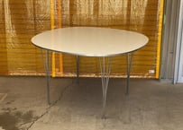 【Fritz Hansen】/ B TABLE/ vintage 1986年製 / W115×D115