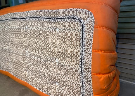 LIGNEROSET リーン・ロゼ TOGO トーゴ ソファ 3人掛け オレンジ系カラー/トリプルソファ
