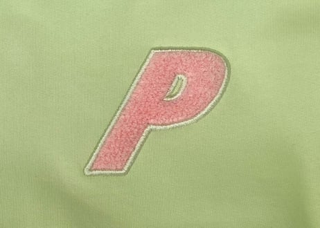PALACE / FLEECE TRI-FERG CREW スウェット / M / ライトグリーン×ピンク