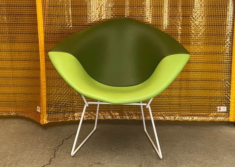 【Knoll】Harry Bertoia "DIAMOND CHAIR" / 総本革ダイヤモンドチェア