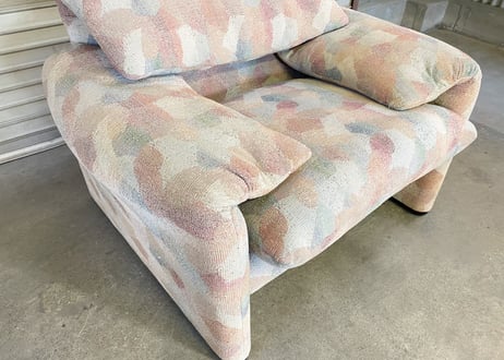 Cassina Maralunga 1Pソファ（ビンテージ・希少柄）