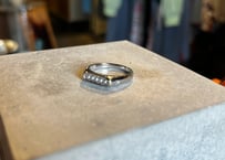 TOM WOOD / Geometric Motif Ring / Silver 925