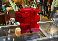 Joe Colombo / Desk Top Wagon / 1/3 Scale Miniature / Red