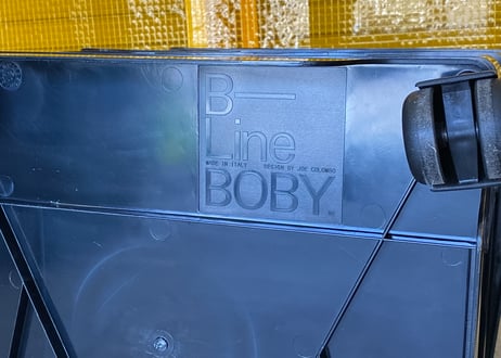 【B-LINE】Boby Wagon / ビーライン ボビーワゴン 3段2トレイ ブラック（専用アクリル板付）