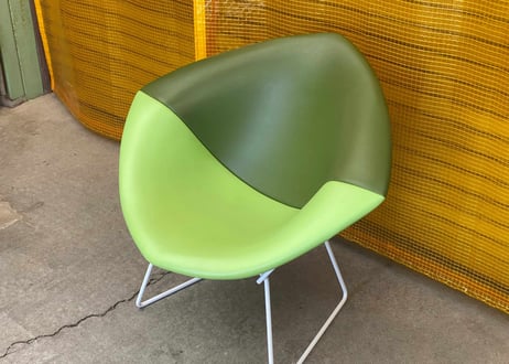 【Knoll】Harry Bertoia "DIAMOND CHAIR" / 総本革ダイヤモンドチェア