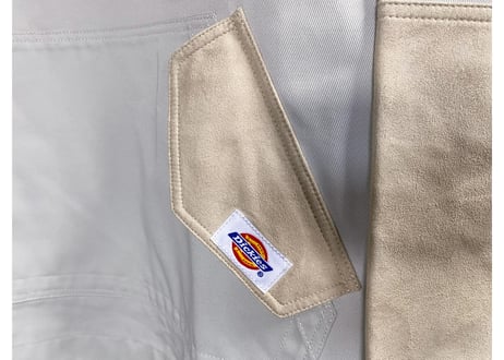IHNN（イン）× Dickies（ディッキーズ） 異素材ドッキング アノラックプルオーバー（ユニセックス）