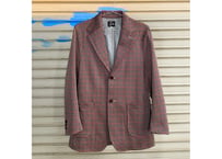 【美品】Needles（ニードルス） Jacket - Poly Jq. / 総柄ジャガード シングルジャケット（総裏地付き）