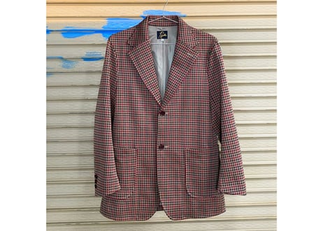 【美品】Needles（ニードルス） Jacket - Poly Jq. / 総柄ジャガード シングルジャケット（総裏地付き）