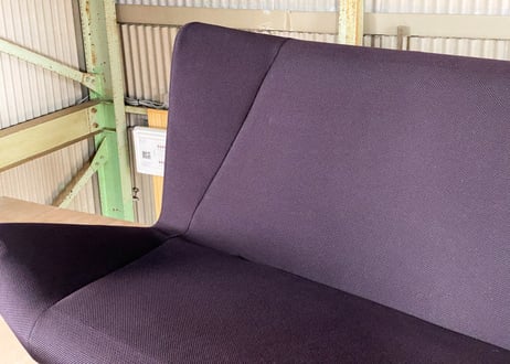 Cassina ixc./カッシーナ/Boomerang（ブーメラン）ミニマムシェイプ ダブルソファ＋オットマン セット