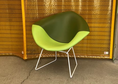 【Knoll】Harry Bertoia "DIAMOND CHAIR" / 総本革ダイヤモンドチェア