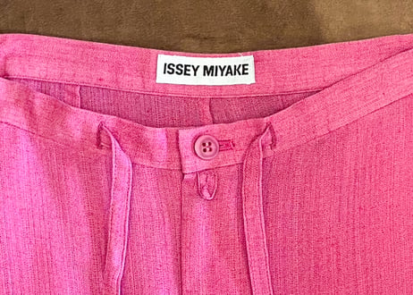 ISSEY MIYAKE/リネンパンツ