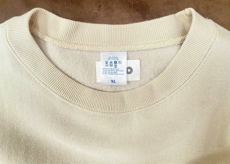 OBJECT PRODUCTS BY TAPPEI / クルーネックスウェット / XL / ベージュ