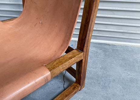 vintage Leather Lounge Chair レザー ラウンジチェア パーソナルソファ