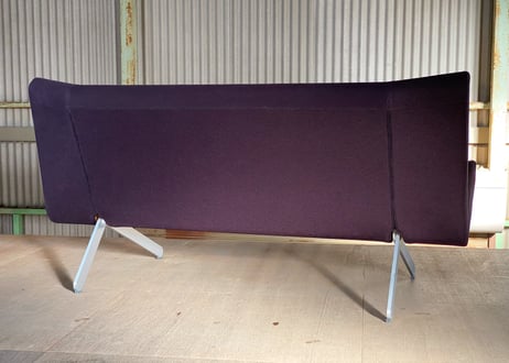 Cassina ixc./カッシーナ/Boomerang（ブーメラン）ミニマムシェイプ ダブルソファ＋オットマン セット