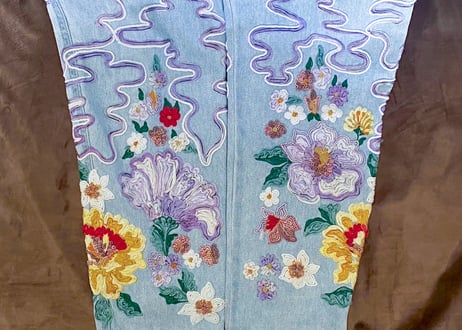 刺繍デニム