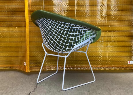 【Knoll】Harry Bertoia "DIAMOND CHAIR" / 総本革ダイヤモンドチェア
