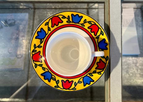 【SONIA RYKIEL】Tulip Cup & Saucer / チューリップ柄 カップ＆ソーサー